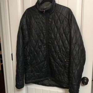 Oakley Black Quilted Puffer Jacket